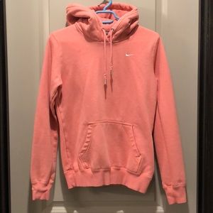 Pink Nike hoodie